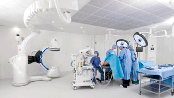 Image: The Discovery IGS 730 system (Photo courtesy of GE Healthcare).